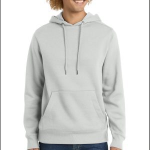 SPORT TEK TECH FLEECE HOODIE-ASH