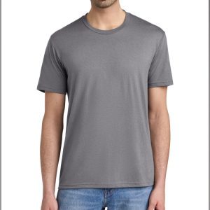 DISTRICT TRI BLEND CREW TEE-STORM CLOUD